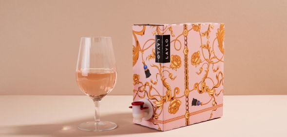 Laylo rosé sustainable wine box