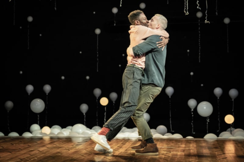 Russell Tovey and Omari Douglas in Constellations