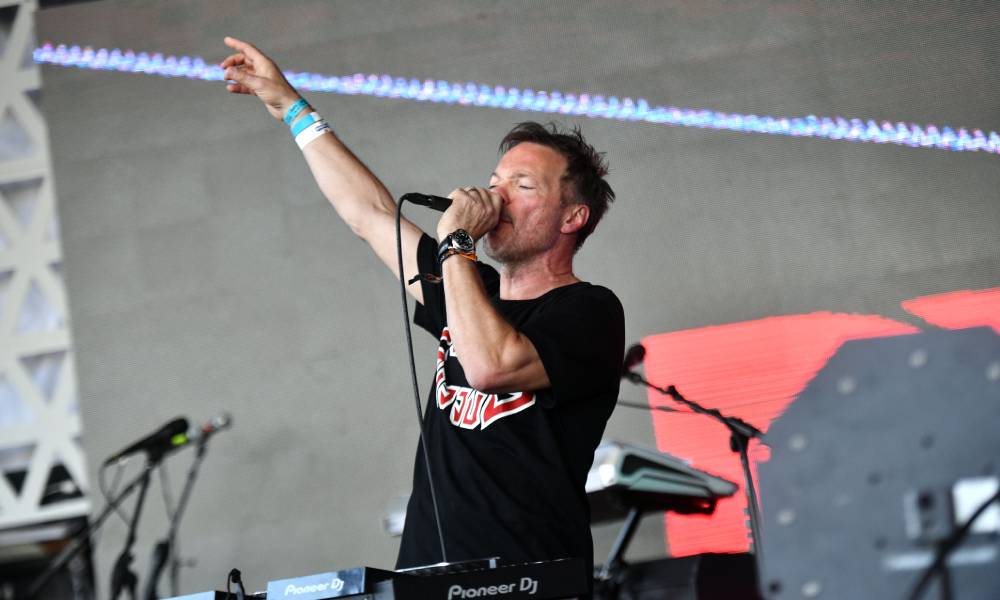 DJ Pete Tong performs onstage during the Coachella Valley Music and Arts Festival