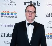 Russell T Davies attends the 2019 Attitude Awards