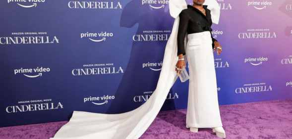 Billy Porter attends the Los Angeles Premiere of Amazon Studios' "Cinderella" at The Greek Theatre on August 30, 2021 in Los Angeles, California.