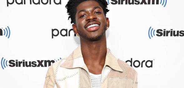 Lil Nas X visits the SiriusXM Studios on 14 September 2021 in New York City.