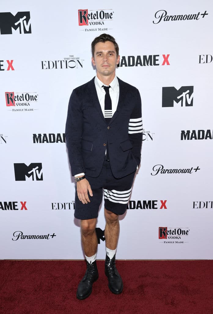 Queer Eye's foodie expert Antoni appeared at the Madame X premiere.