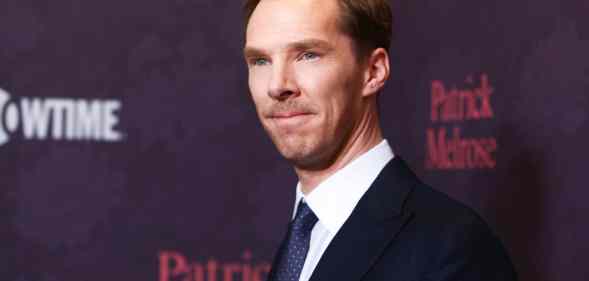 Benedict Cumberbatch on the red carpet