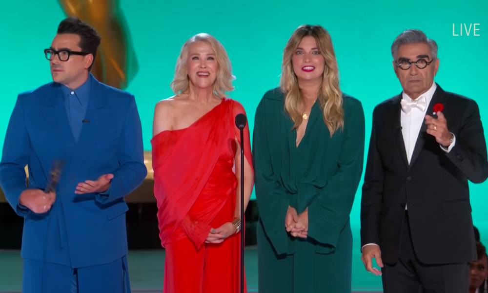 Schitt's Creek cast announce reunion after stealing the Emmys