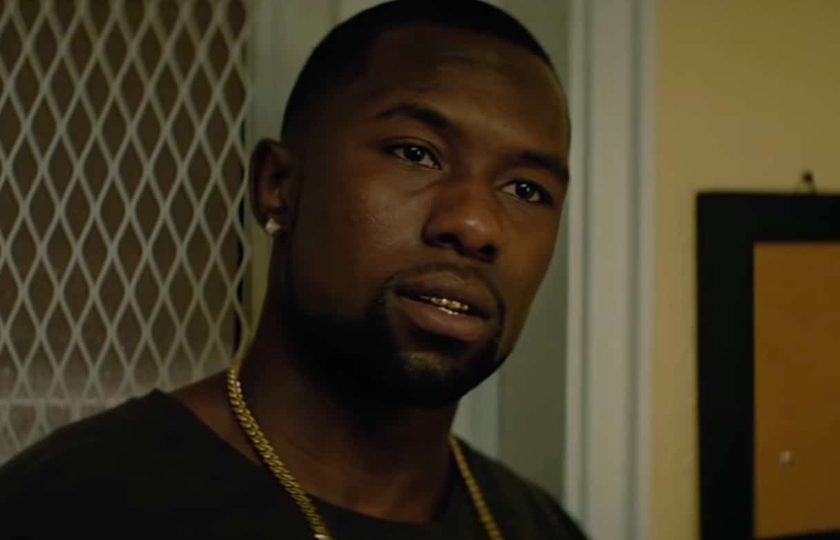 Trevante Rhodes as adult Chiron in Moonlight.