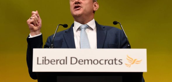 Ed Davey has criticised Boris Johnson's stance on trans rights.