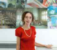 Joyce Carol Oates, writer, Ronchi Di Percoto, Italy, 2010.