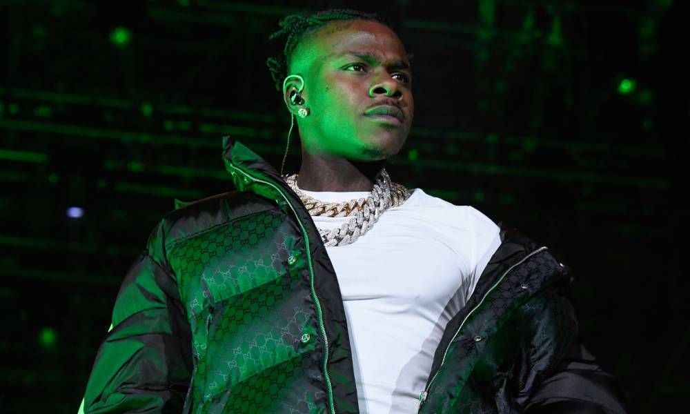 A picture of dababy at the rolling loud concert at new york