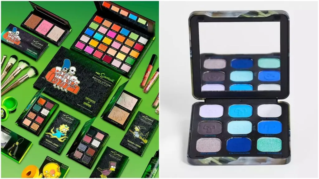 These Simpsons and Corpse Bride makeup ranges have been released for Halloween. 
