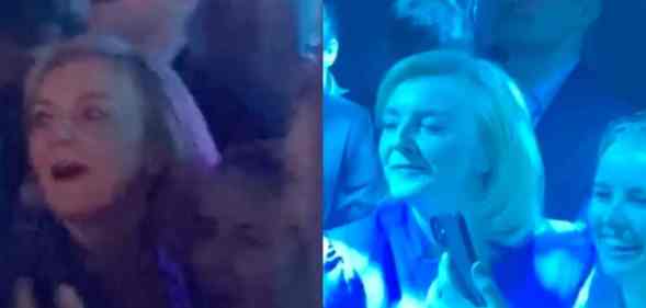 Liz Truss dancing at Cruz 101 in Manchester