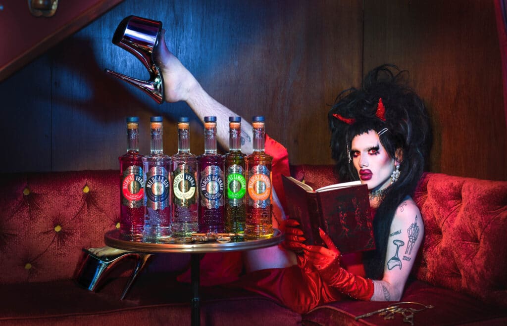 Charity Kase has teamed up with Wildcat Bramble gin this Halloween.