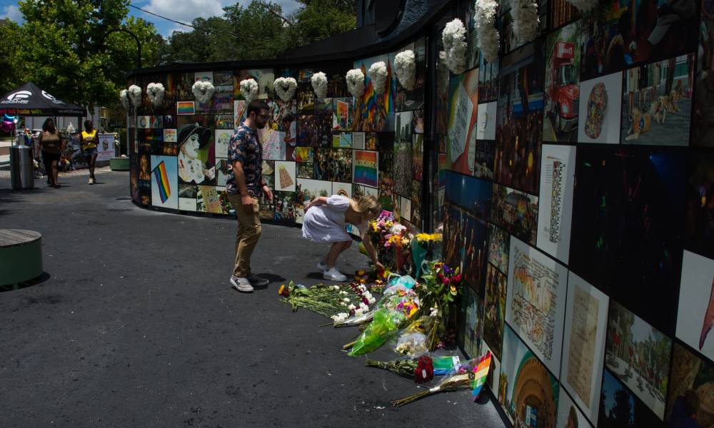 Pulse nightclub shooting memorial set on fire by arsonist