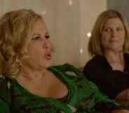 Jennifer Coolidge in the trailer for Single All The Way.