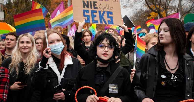 Woman shot in head with BB gun after Polish LGBTQ march