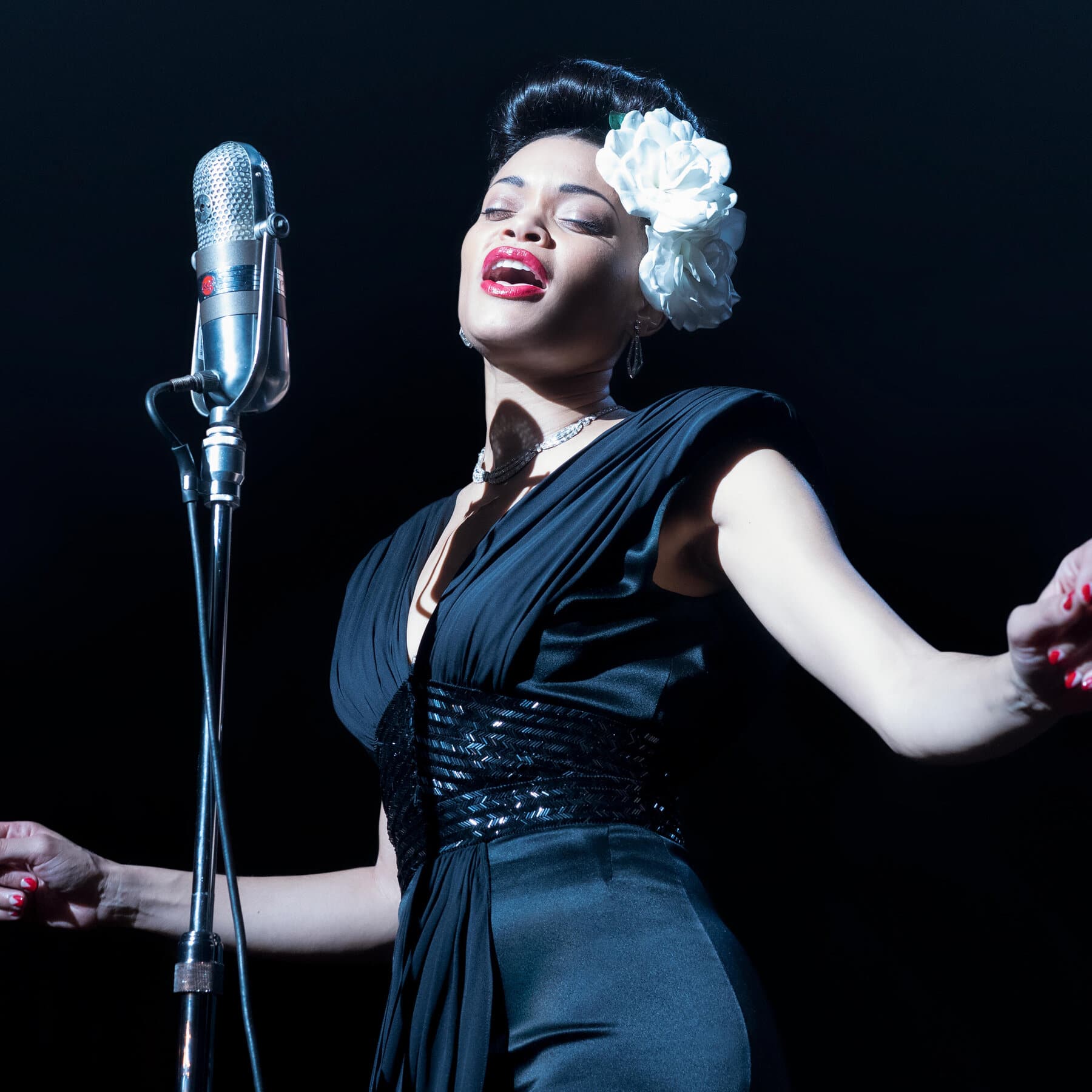 Andra Day in The United States vs Billie Holiday. 