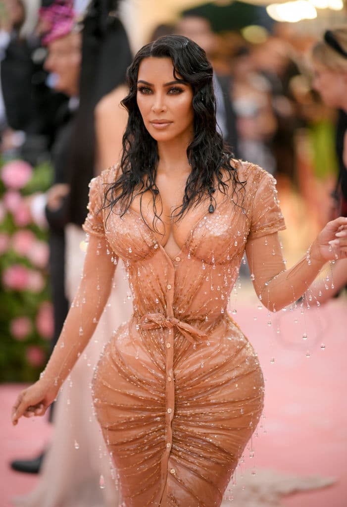 Kim Kardashian West attends The 2019 Met Gala Celebrating Camp: Notes on Fashion.