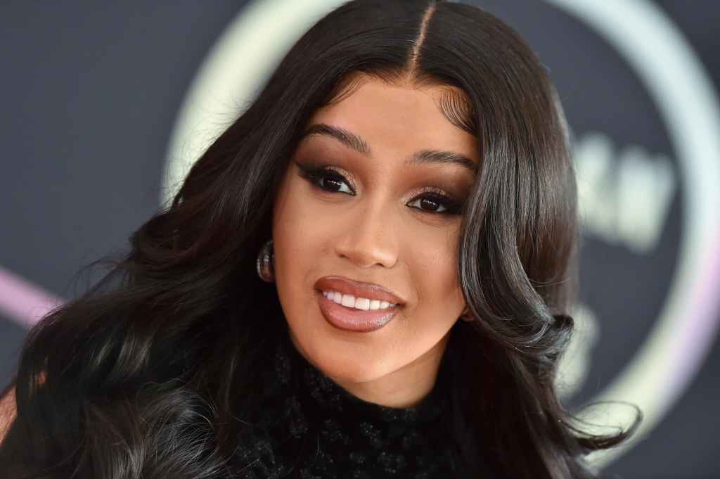 Headshot of Cardi B on the red carpet