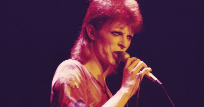 David Bowie as Ziggy Stardust