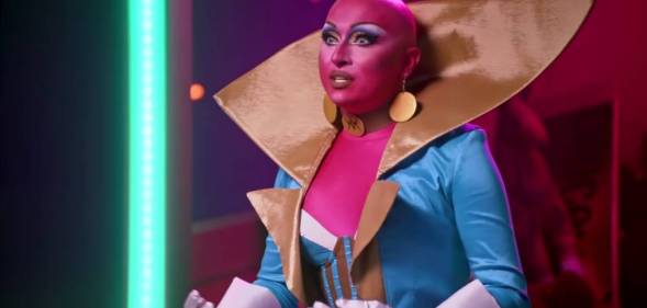 Drag Race season 14 star Maddy Morphosis appears in an interview for WOW presents