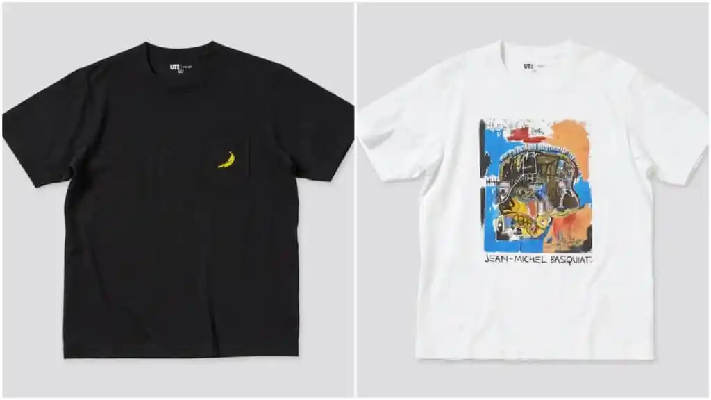 The collection features designs by Keith Haring, Andy Warhol and Jean-Michel Basquiat. (Uniqlo)