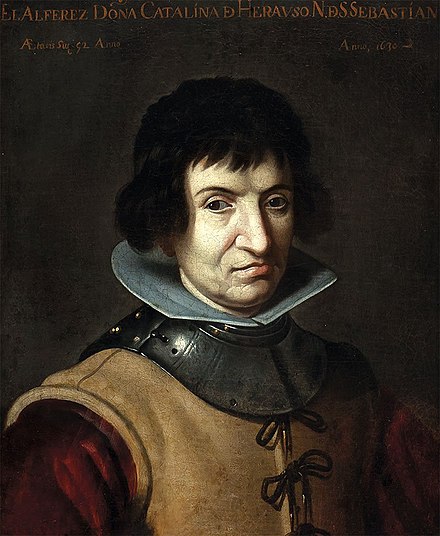 Portrait of Catalina de Erauso 