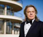 Eddie Izzard during the Six Minutes To Midnight photocall at De La Warr Pavilio