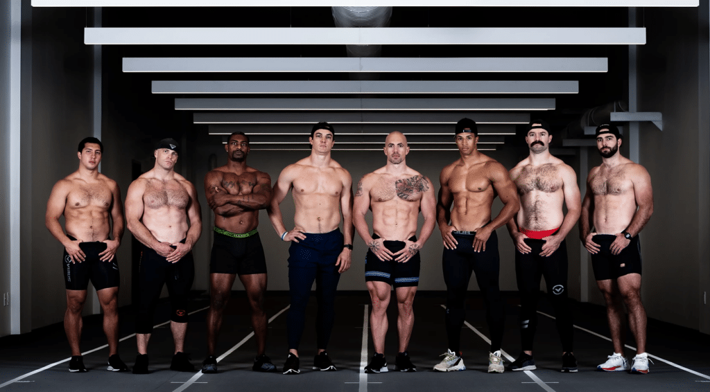 US men's bobsled team strips off to raise funds for Winter Olympics
