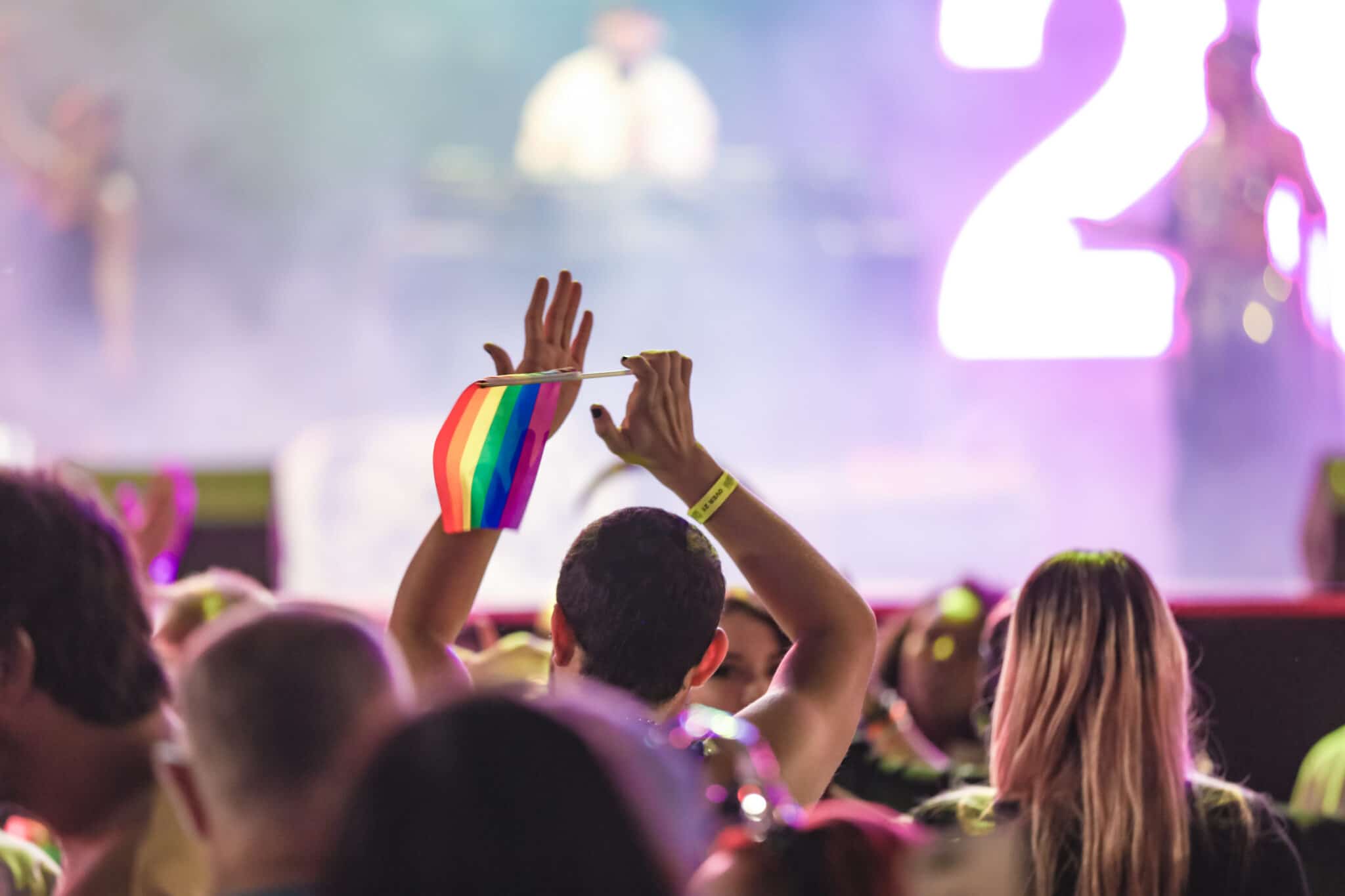 Queer people at Pride