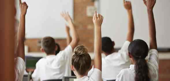 Children in a classroom