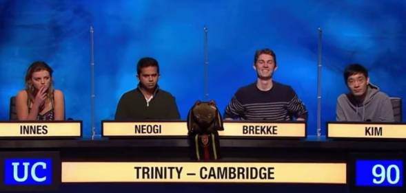 University Challenge contestants