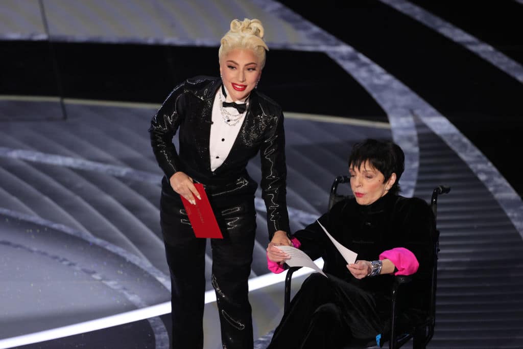 Lady Gaga and Liza Minnelli at the Oscars 2022