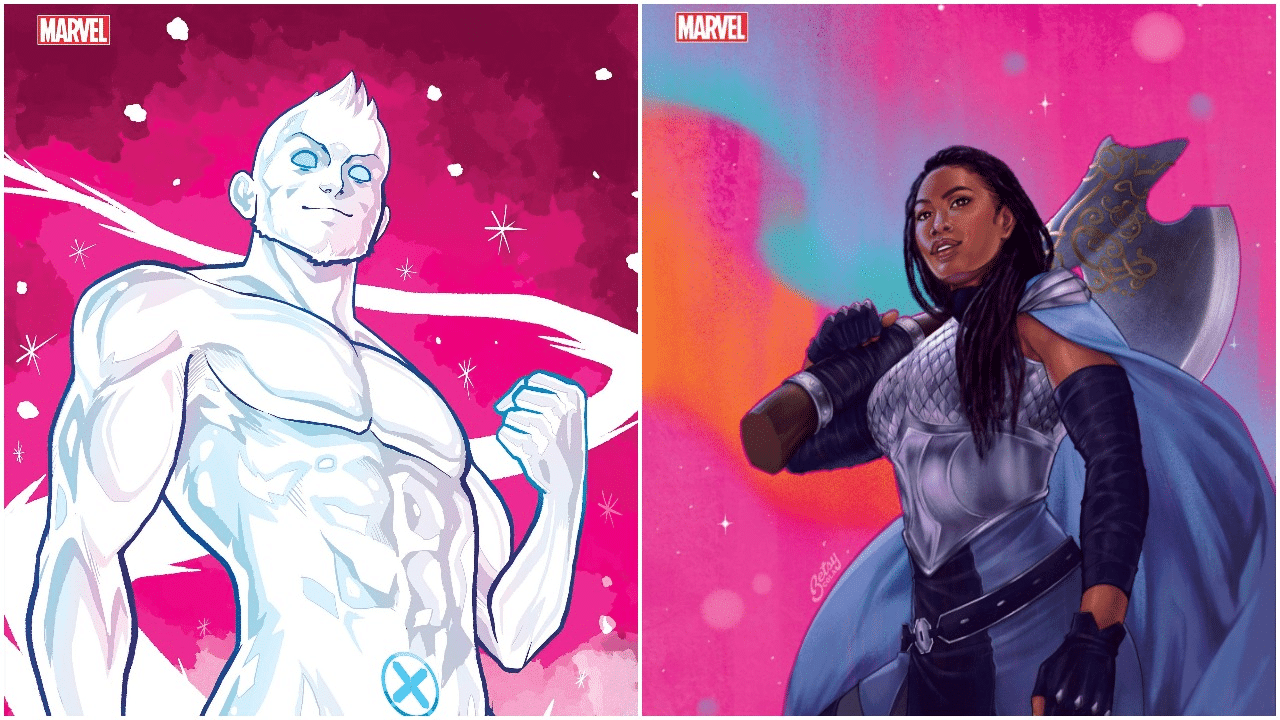 Marvel is also releasing eight variant covers for Pride Month. (Marvel/Luciano Vecchio/Betsy Cola)