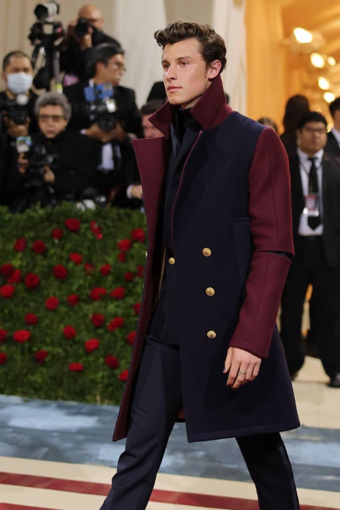 Shawn Mendes attends The 2022 Met Gala.