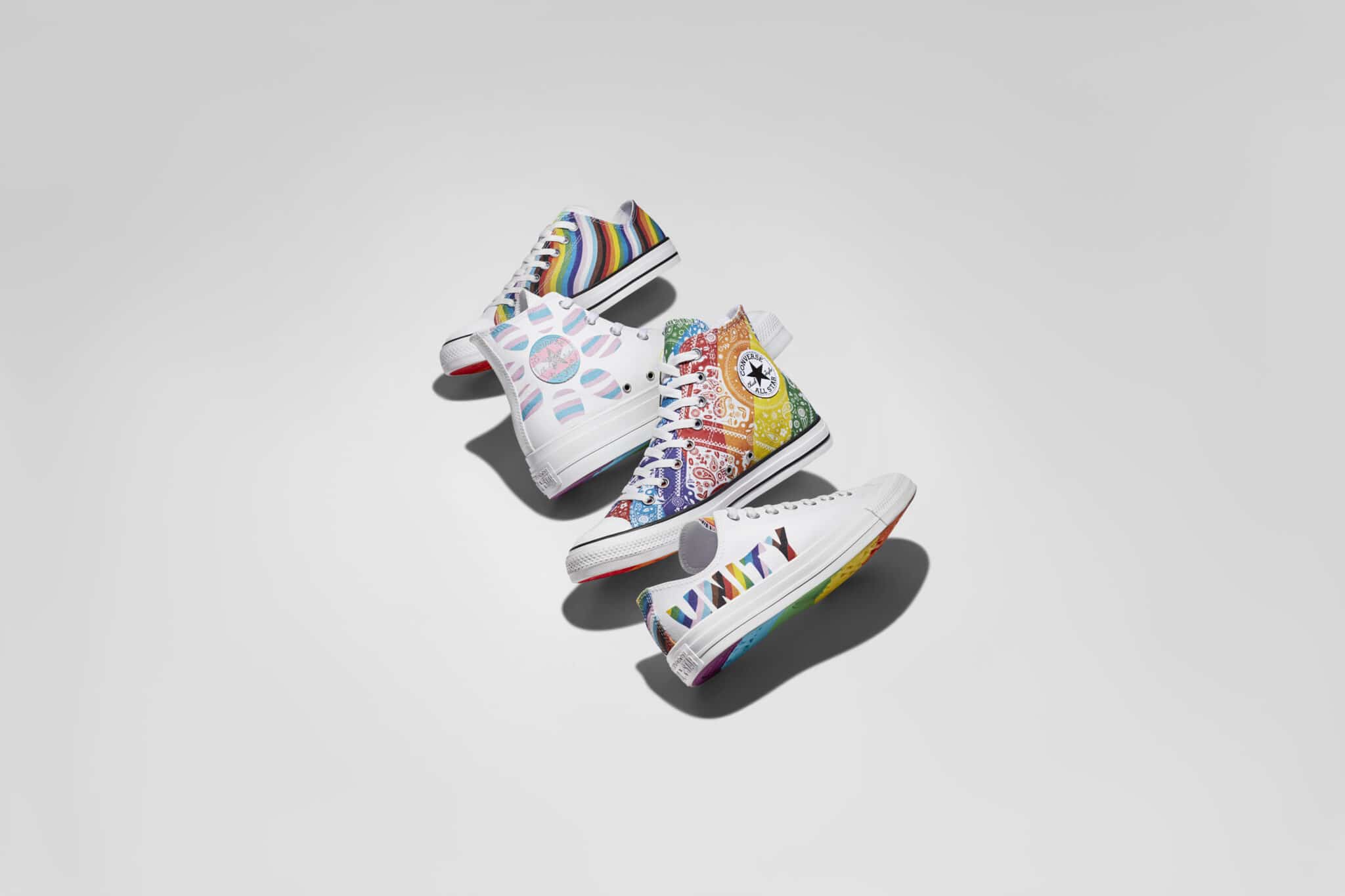 Converse unveils its colourful Pride Month 2022 collection