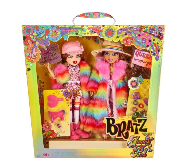 The Bratz set will be released on 1 June to mark Pride Month.
