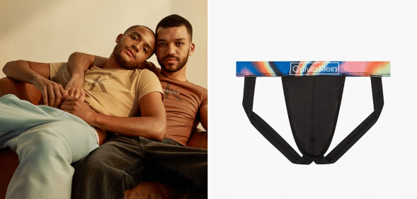 Calvin Klein's campaign for Pride Month is 'This is Love'.