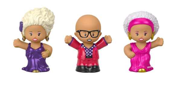 Mattel have released a set of RuPaul figurines celebrating the drag icon.