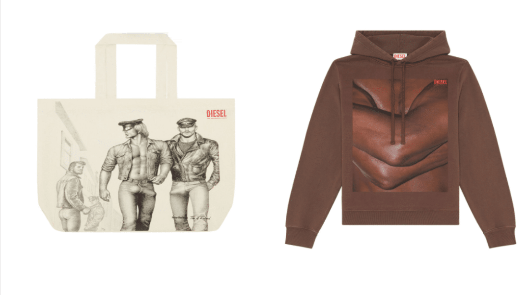 Diesel launches Pride collection featuring Tom of Finland's homoerotic art
