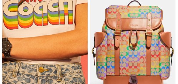 Coach has dropped its colourful collection to mark Pride Month.