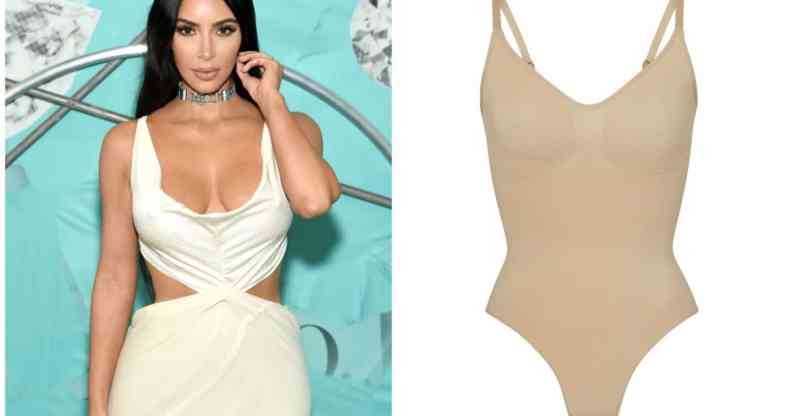 Go Nude Like Kim Kardashian in a SKIMS Bodysuit, Celebrity Style Guide