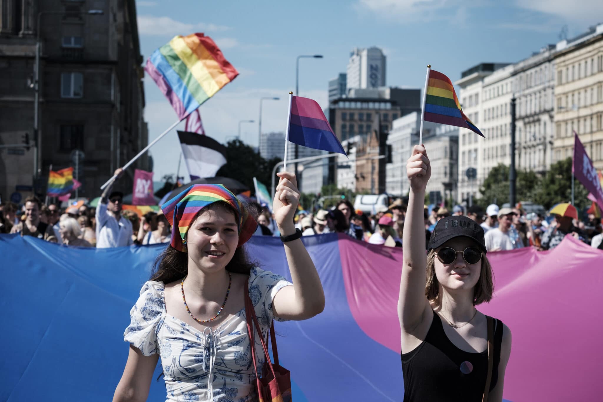 Warsaw And Kiev In Joint Equality Parade 2022, Poland