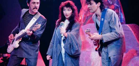 Kate Bush performing Running Up That Hill in 1985.