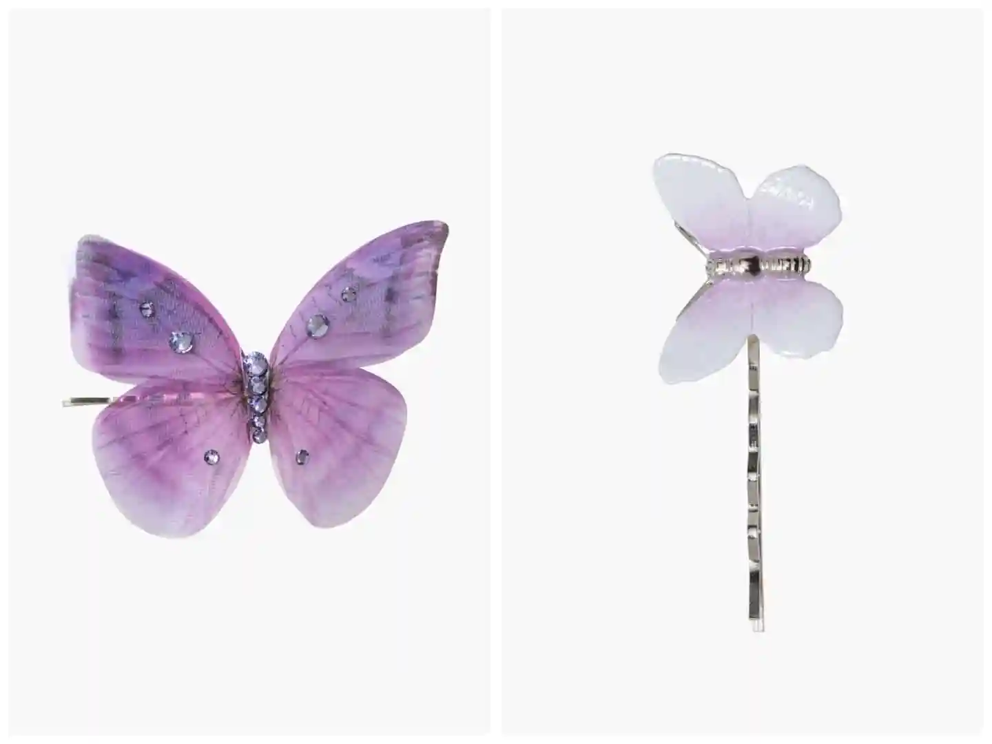 The Gala and Gabby bobby pins are a collaboration from Jennifer Behr and Betsey Johnson.