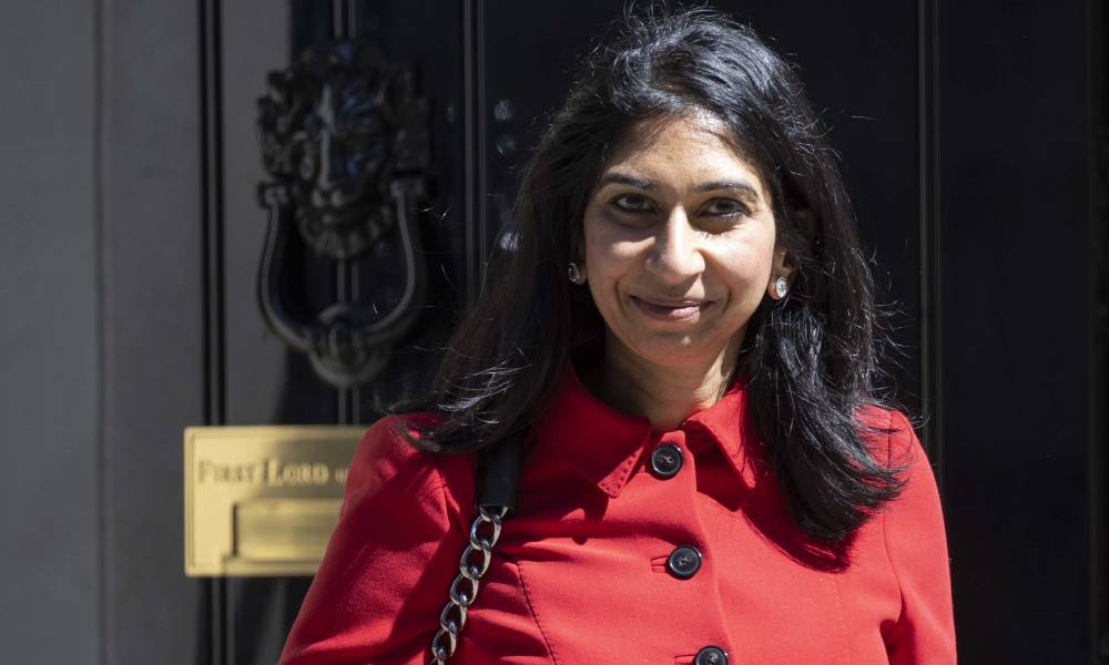 Suella Braverman launches Tory leadership bid with anti-trans dogwhistle