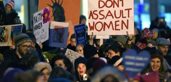 Women's March in Brussels, January 2017