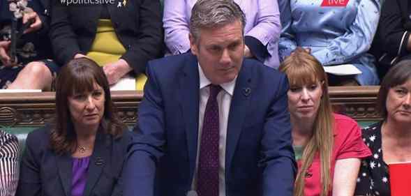 Keir Starmer at PMQs