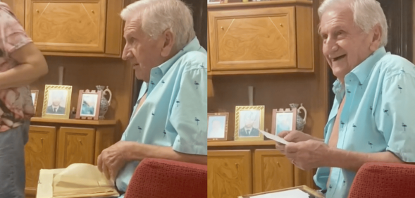 Trans man's grandpa melts hearts with beautiful gesture of support