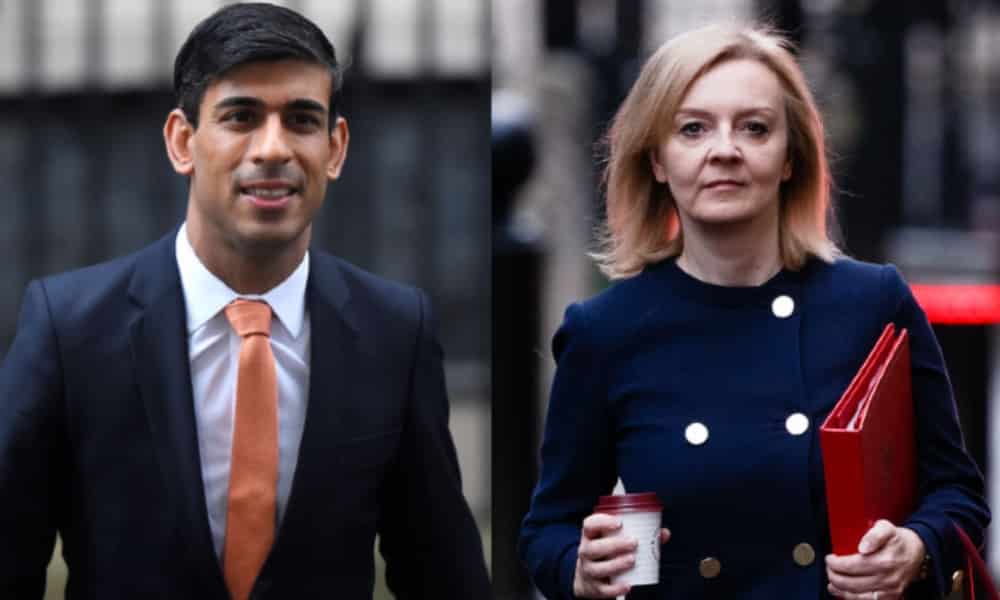 Rishi Sunak (L) and Liz Truss will battle it out to be the next prime minister.