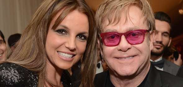 Britney Spears and Elton John